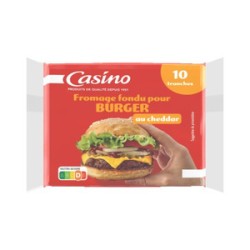 CASINO Fromage fondu hamburger - 200g