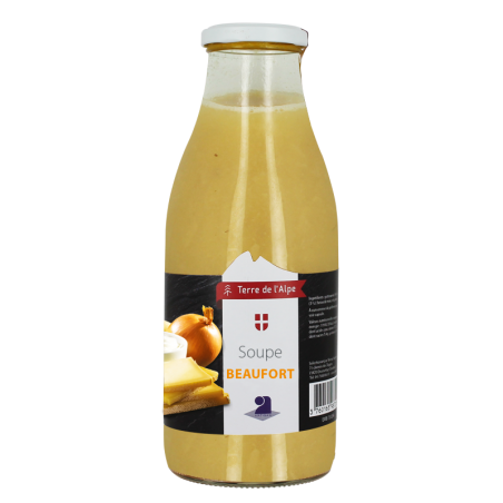 TERRE DE L'ALPE Soupe au Beaufort - 970ml TERRE DE L'ALPE Soupe au Beaufort - 970ml