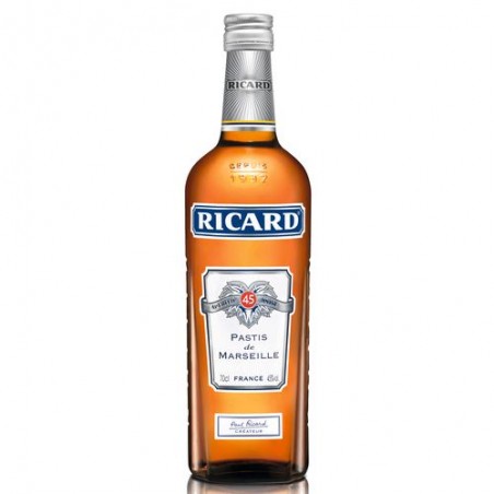 RICARD Apéritif anisé 45° - 70cl RICARD Apéritif anisé 45° - 70cl