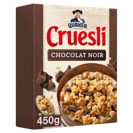 QUAKER Céréales Cruesli Chocolat 450g