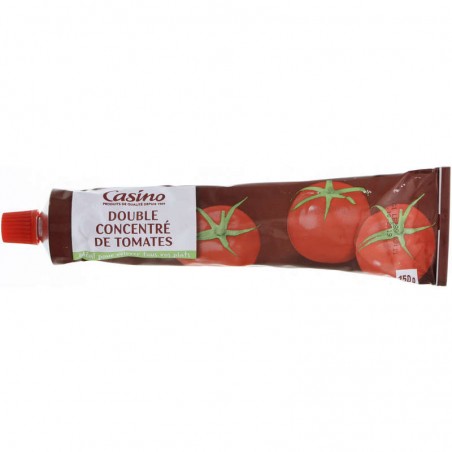 CASINO Double concentré de tomates 150g