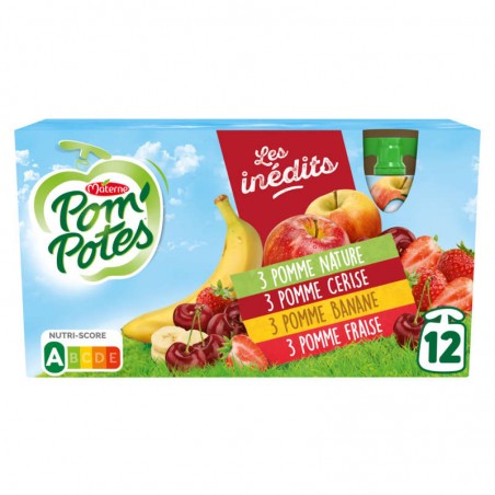 MATERNE Pom'potes multi-variétés 12x90g