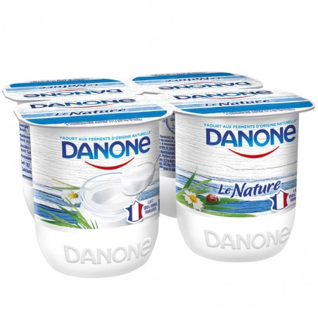 DANONE Yaourt Nature 4x125g DANONE Yaourt Nature 4x125g