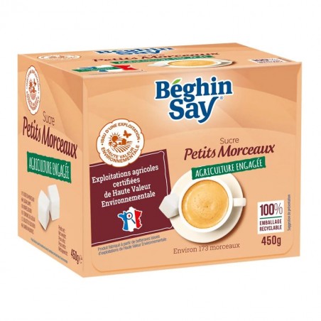 BEGHIN SAY Sucre en petits morceaux HVE - 450g