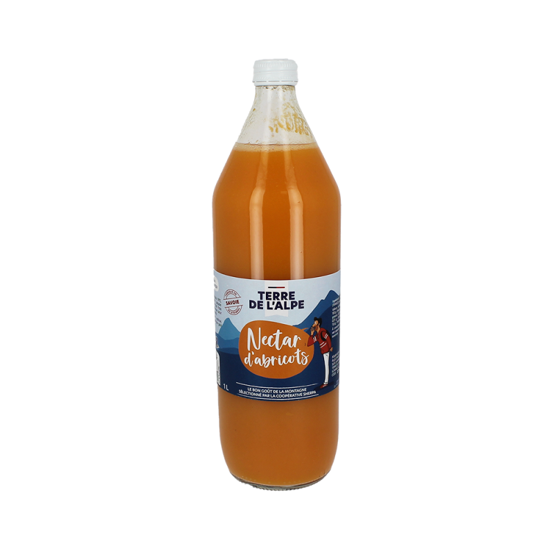 TERRE DE L'ALPE Nectar d'Abricot - 1L TERRE DE L'ALPE Nectar d'Abricot - 1L